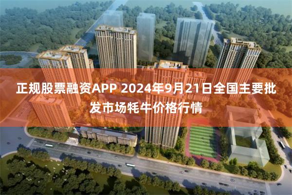 正规股票融资APP 2024年9月21日全国主要批发市场牦牛价格行情